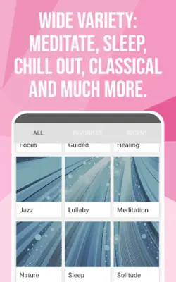 Relaxing Music android App screenshot 10