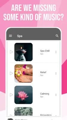Relaxing Music android App screenshot 13