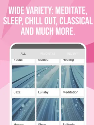 Relaxing Music android App screenshot 4