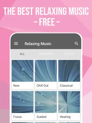 Relaxing Music android App screenshot 5