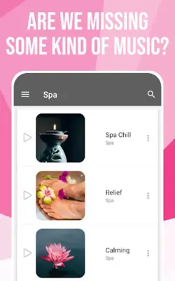 Relaxing Music android App screenshot 7