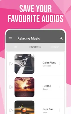 Relaxing Music android App screenshot 8